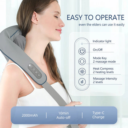 Neck And Back Massager