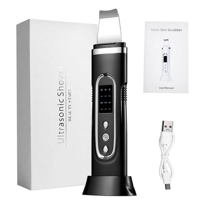 Ultrasonic Skin Scrubber Electric Facial