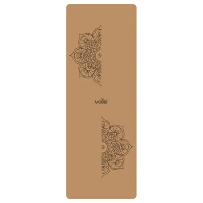 Natural Rubber Cork Yoga Mat