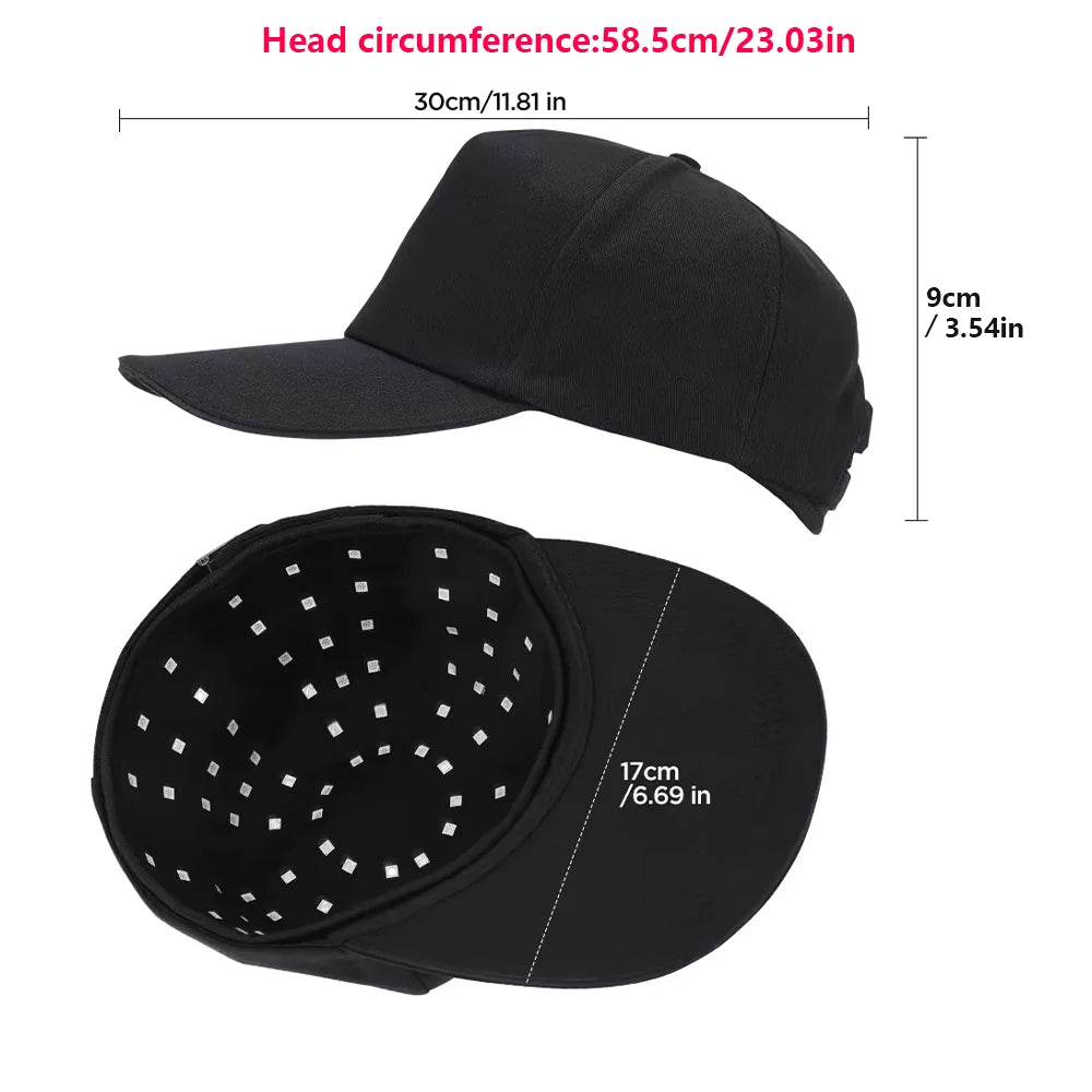 Red Light Therapy Hat With