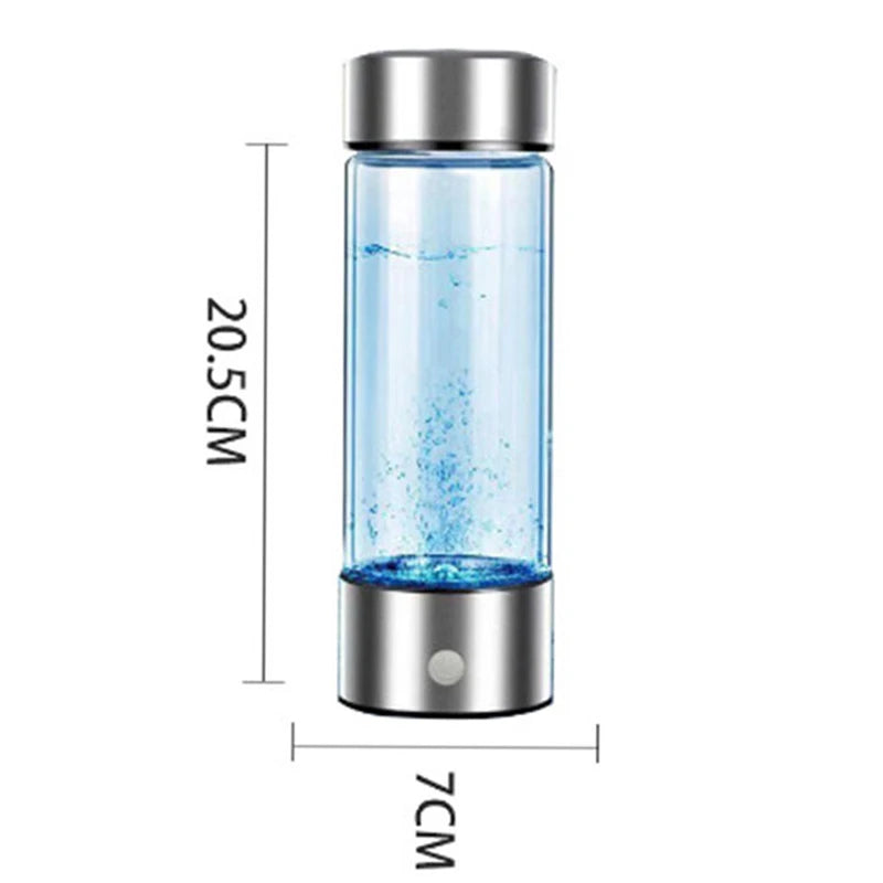 Luxury Hydrogen Water Bottle – Portable Ionizer for Wellness & Hydration