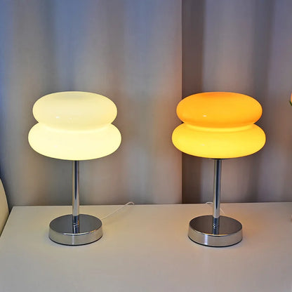 Macaron Glass Table Lamp Trichromatic