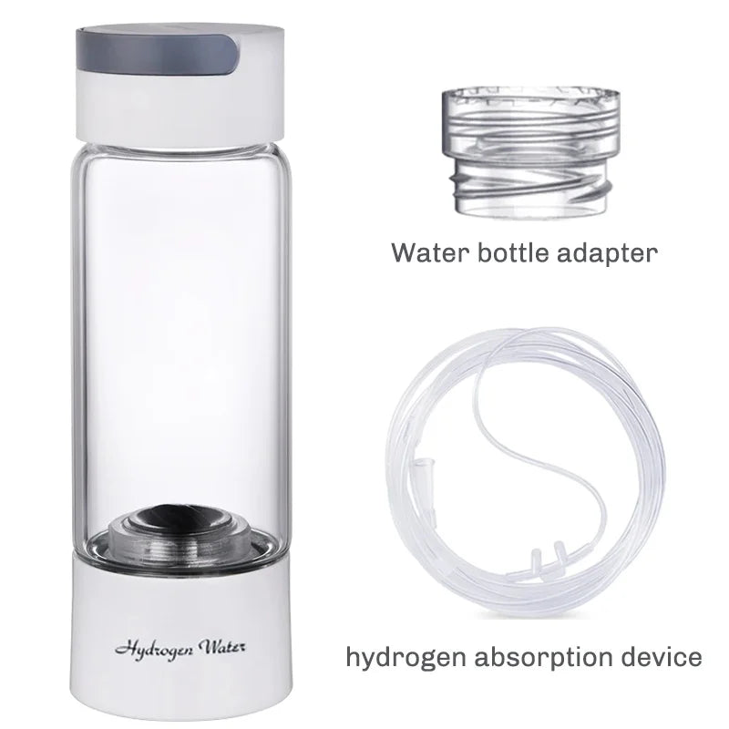 Luxury Hydrogen Water Bottle – Portable Ionizer for Wellness & Hydration