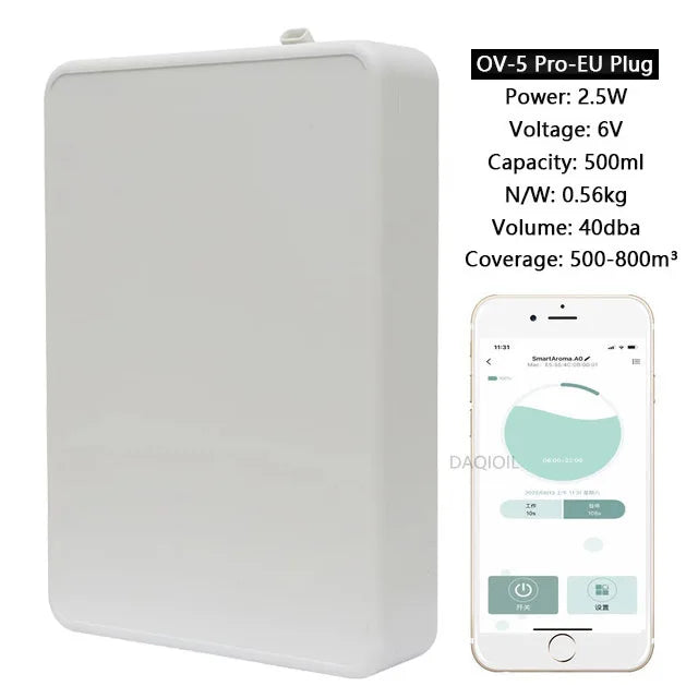 500Ml Capacity Fragrance Diffuser Smart