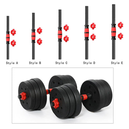 Dumbbells Rod Adjustable Portable Barbell
