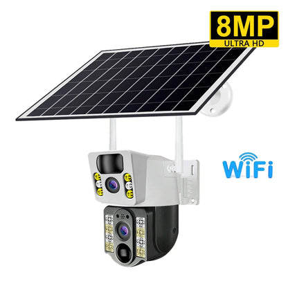 8Mp 4K Wireless Solar Camera
