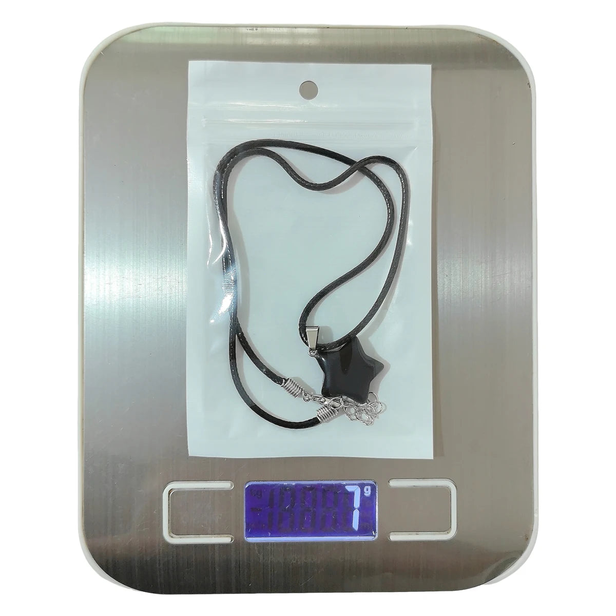 Pentagram Star Crystal Pendant Necklace