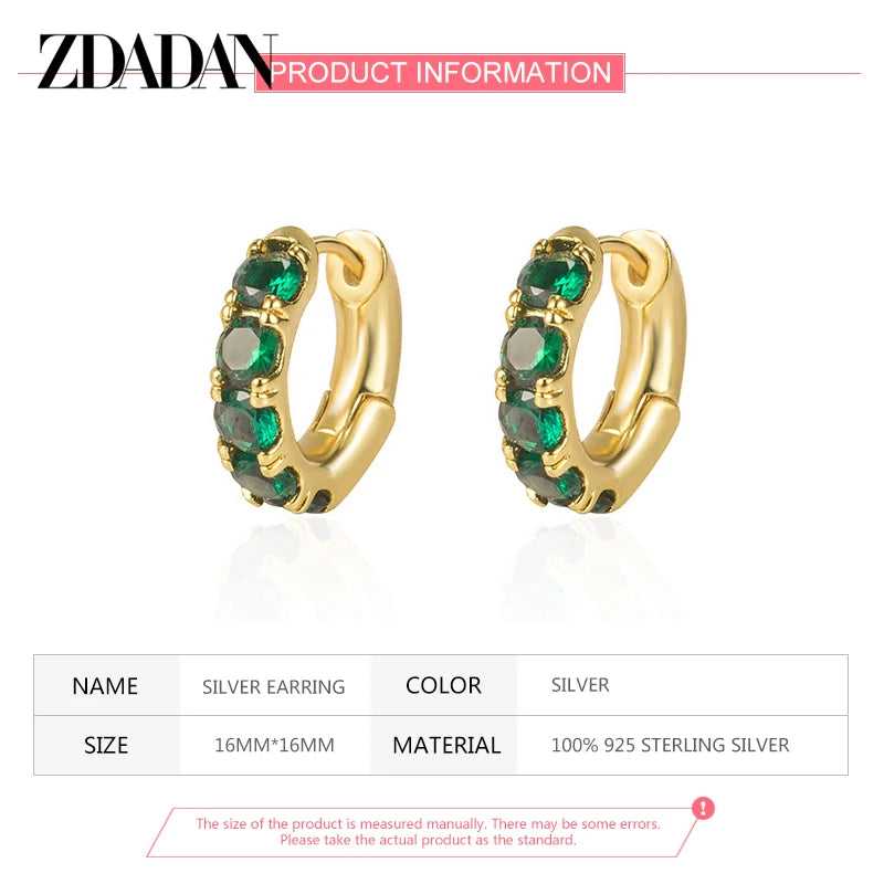 Zdadan 925 Sterling Silver 18K