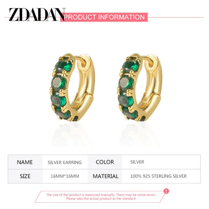 Zdadan 925 Sterling Silver 18K