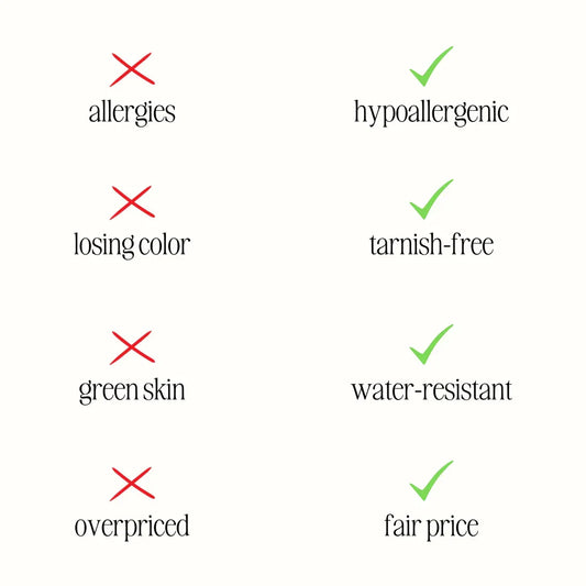 Vlen Natural Freshwater Pearl Necklaces