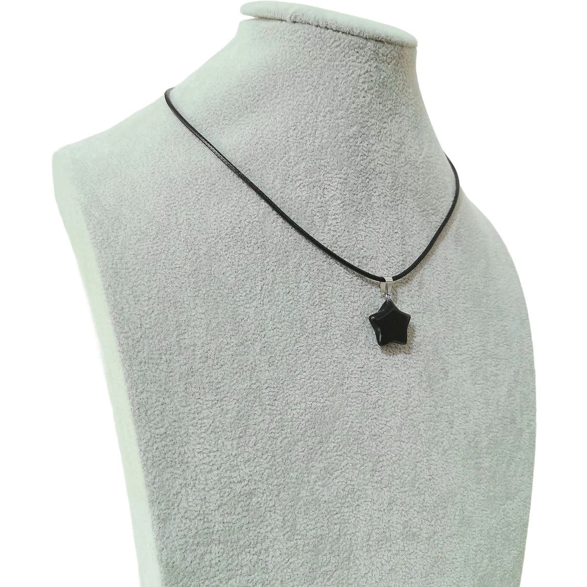 Pentagram Star Crystal Pendant Necklace