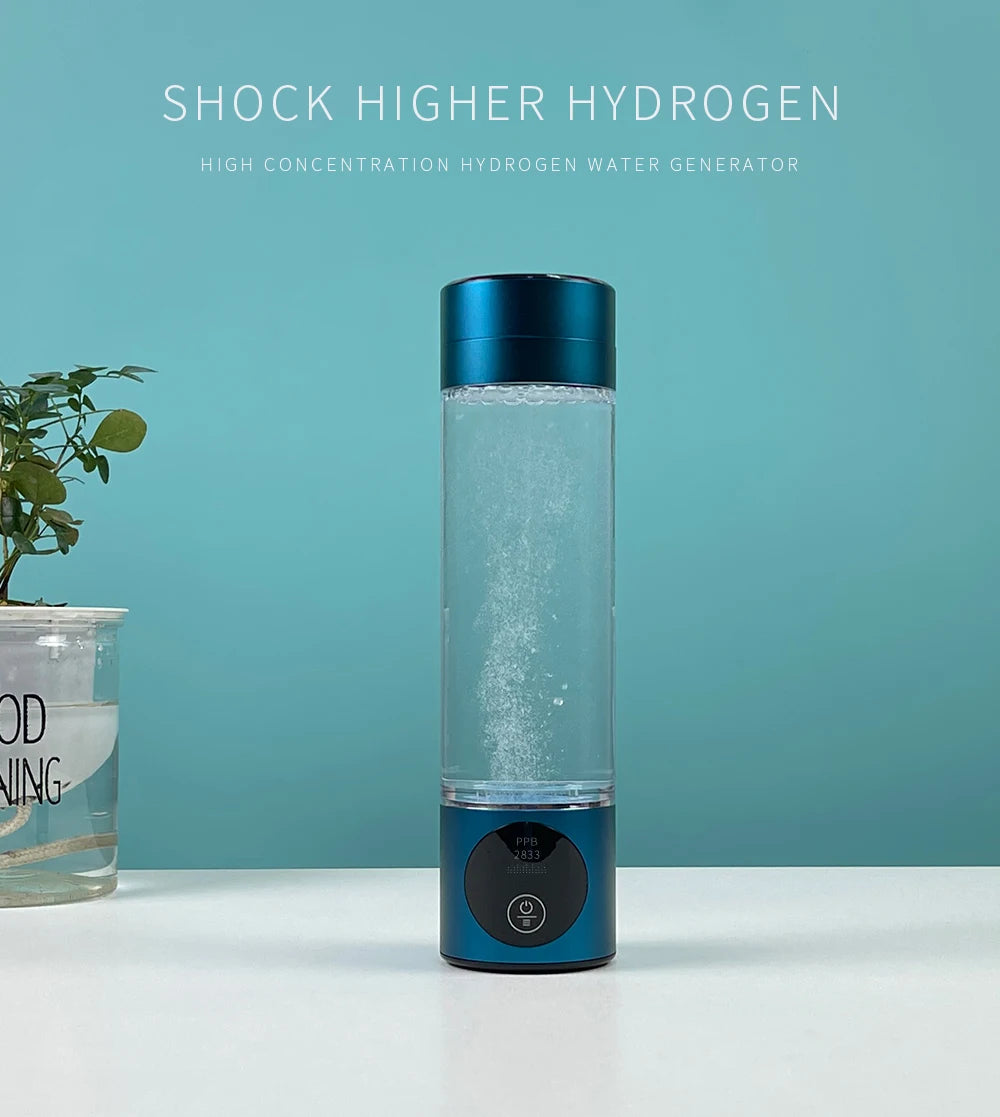 BlueVida New 8th Generation Hydrogen Water Generator Bottle