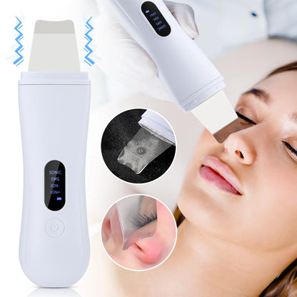 Ultrasonic Skin Scrubber Skin Spatula