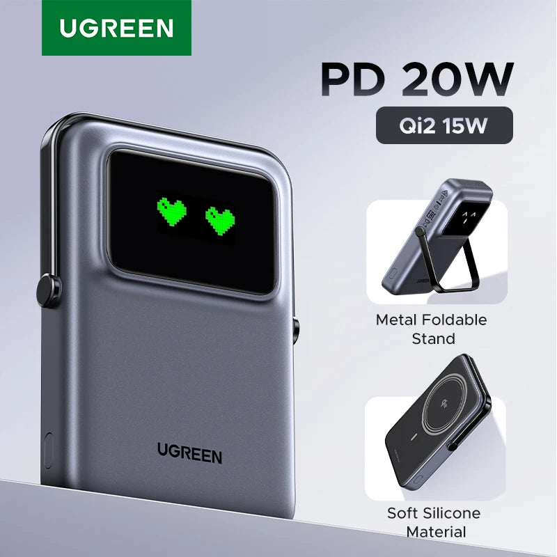 Ugreen Uno 20W Qi2 10000Mah