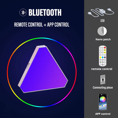 Led Smart Wifi Triangle Wall