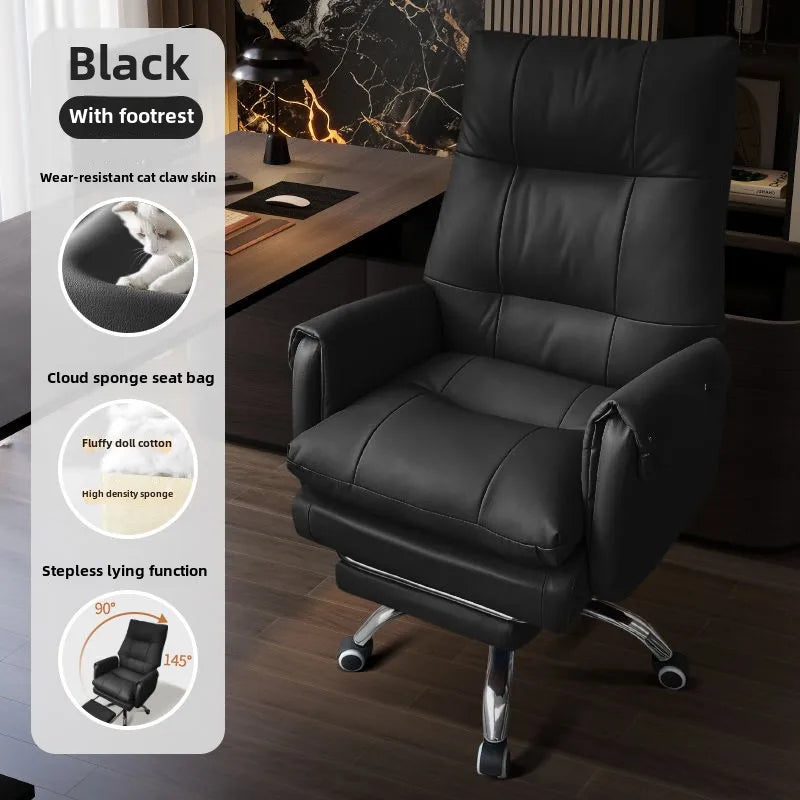 Leather Light Luxury Boss Chair