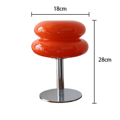 Macaron Glass Table Lamp Trichromatic
