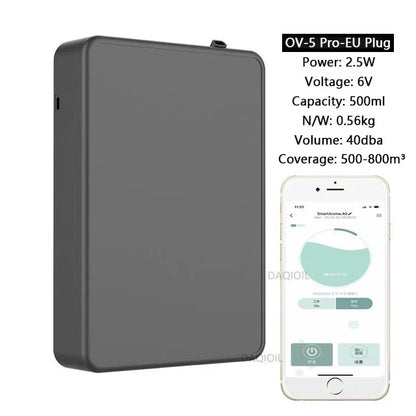 500Ml Capacity Fragrance Diffuser Smart