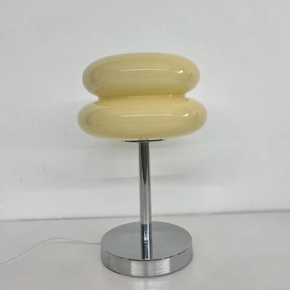 Macaron Glass Table Lamp Trichromatic