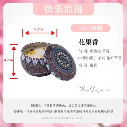 Retro Ethnic Style Iron Can