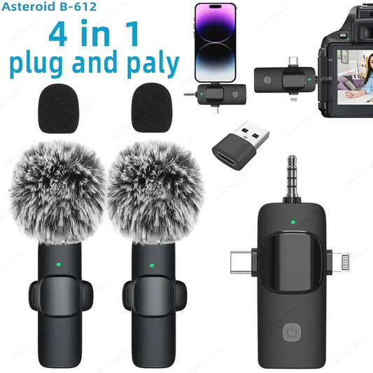 4 In 1 Wireless Lavalier