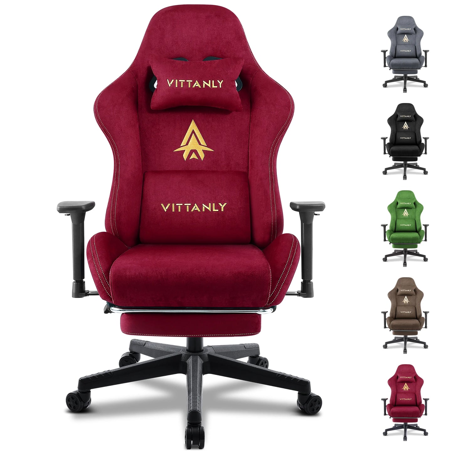 Ergonomic Red Gaming Chair For