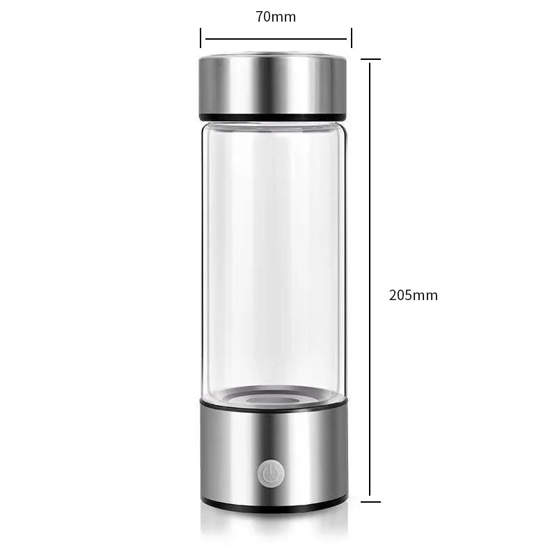 Luxury Hydrogen Water Bottle – Portable Ionizer for Wellness & Hydration