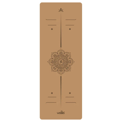 Natural Rubber Cork Yoga Mat
