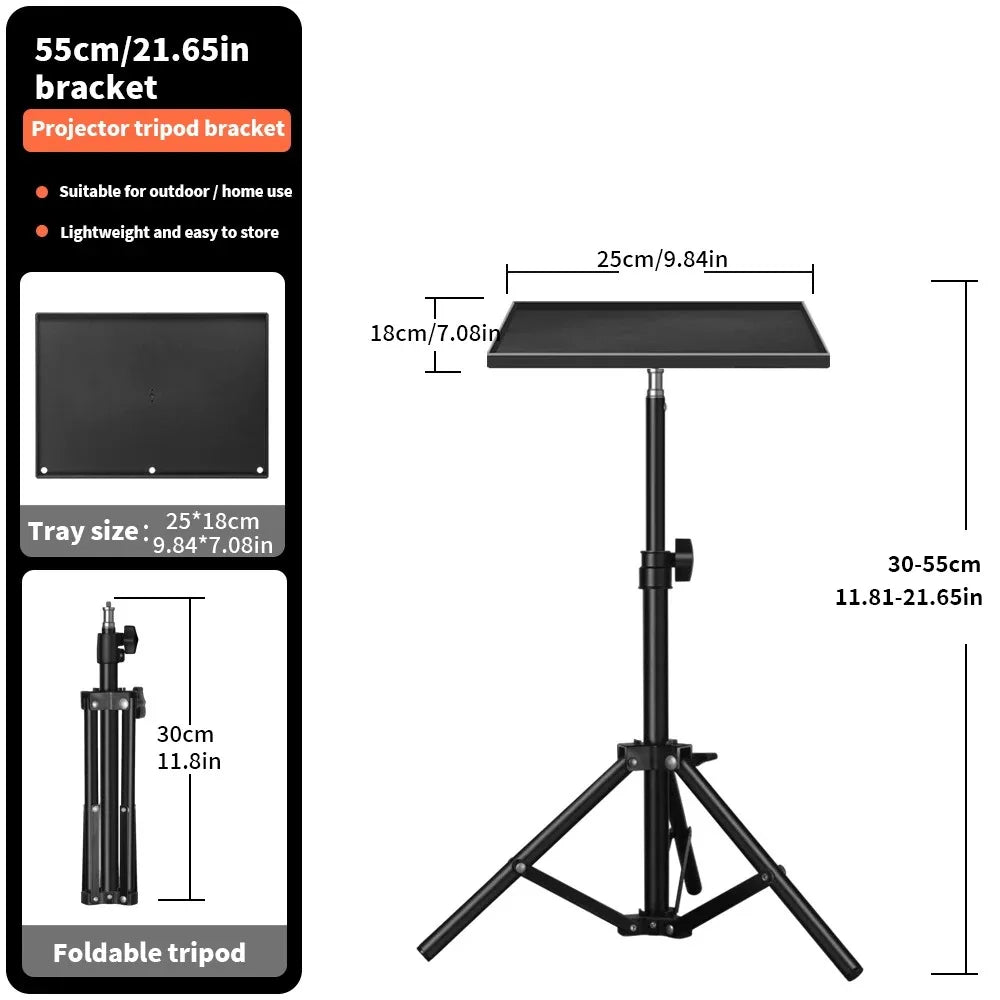 Projector Tray Stand Floor To