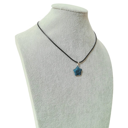 Pentagram Star Crystal Pendant Necklace