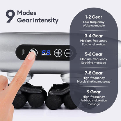 30 Heads Body Massage Gun