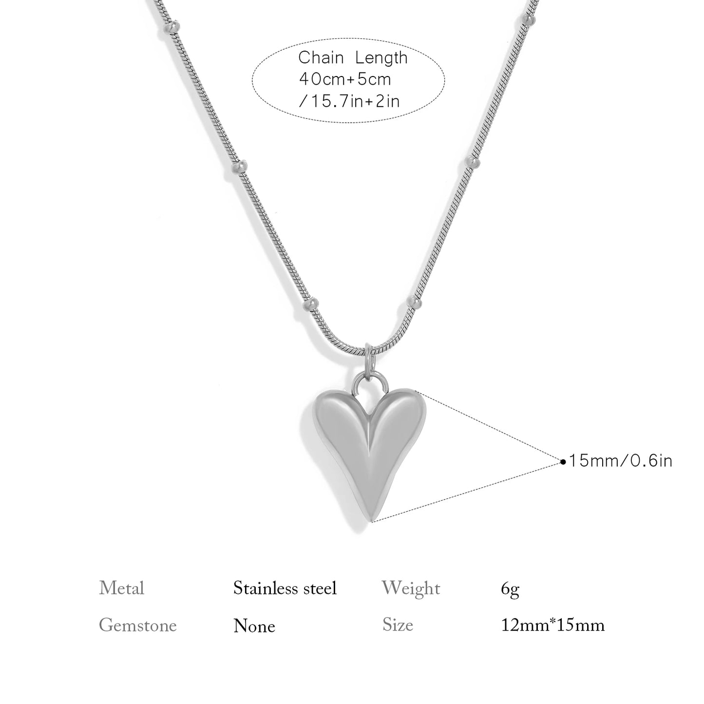 Uhbinyca Minimalism Smooth Stainless Steel