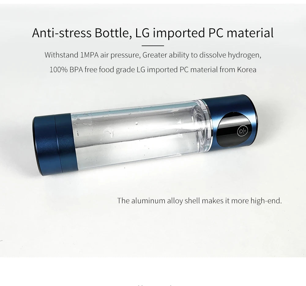 BlueVida New 8th Generation Hydrogen Water Generator Bottle