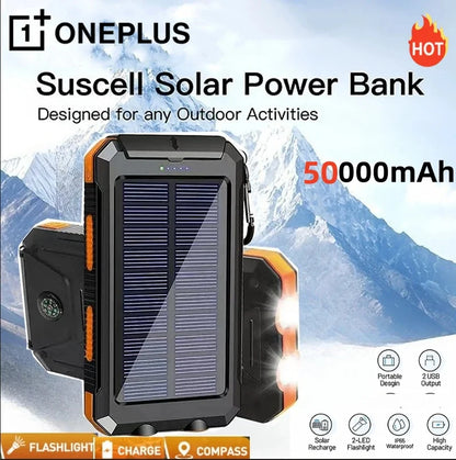 Oneplus 50000Mah Solar Power Portable