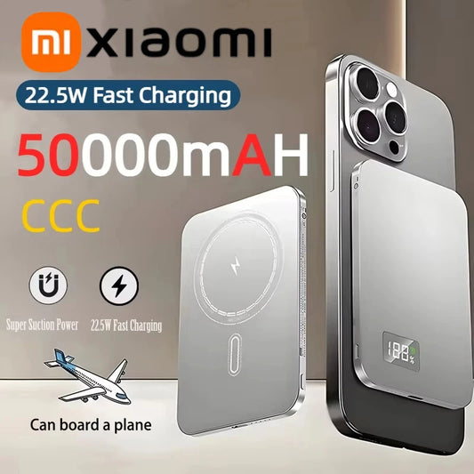 Xioami 50000Mah Magnetic Wireless Power