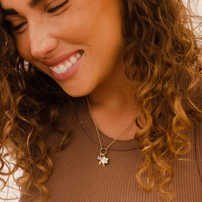 Stainless Steel Pendant Diy Birthstone