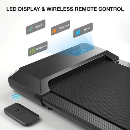 2In1 Walking Pad Treadmill Portable