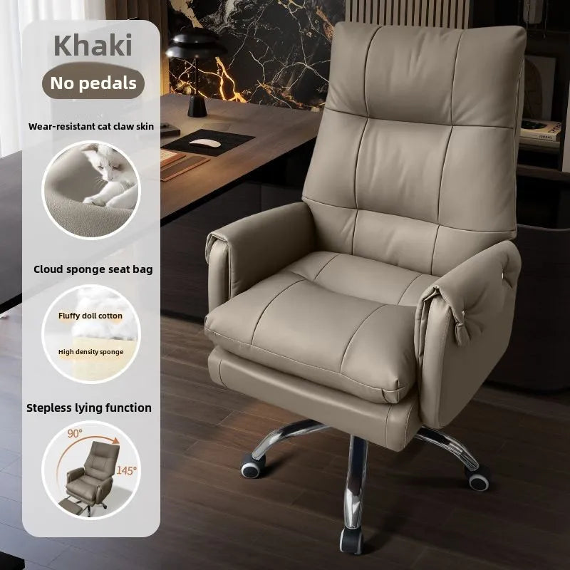 Leather Light Luxury Boss Chair