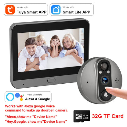 3Mp Wifi Smart Tuya Peephole