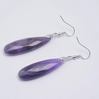 Natural Stone Amethysts Opal Rose