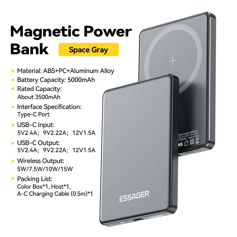 Essager Thin Wireless Power Magnetic