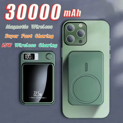 Magnetic Wireless 30000Mah 22 5W