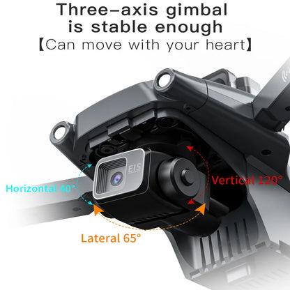 L600 PROMAX Drone 4K Professional 5G GPS HD 3-axis Gimbal Photography Brushless Foldable Quadcopter RC Distance 3KM Drones Toys