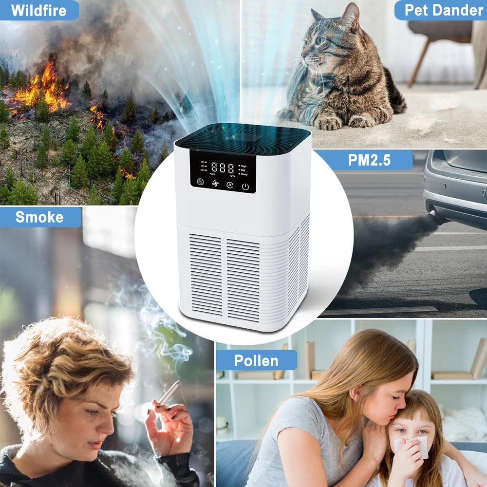 Air Purifier Portable Desktop Air