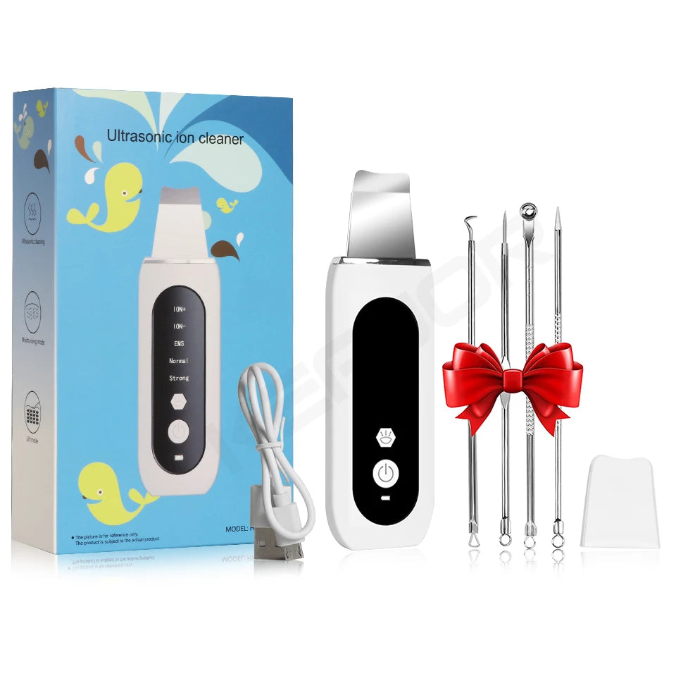 Ultrasonic Skin Scrubber Peeling Blackhead