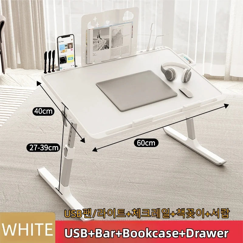 Laptop Bed Tray Table Adjustable