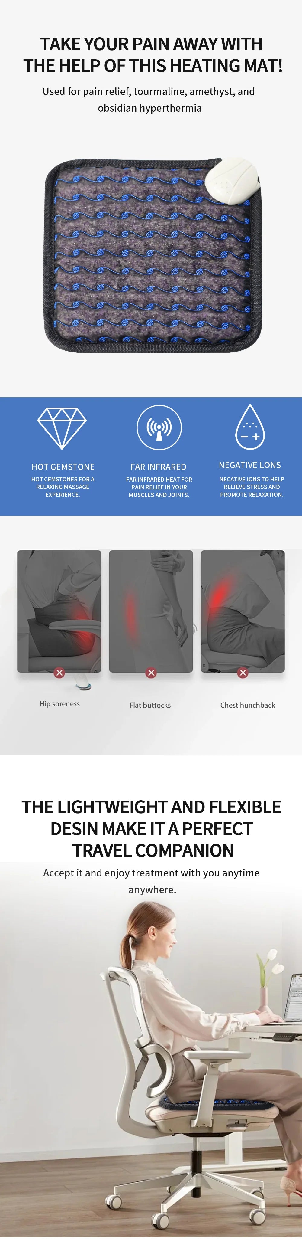 PEMF Infrared Therapy Mat