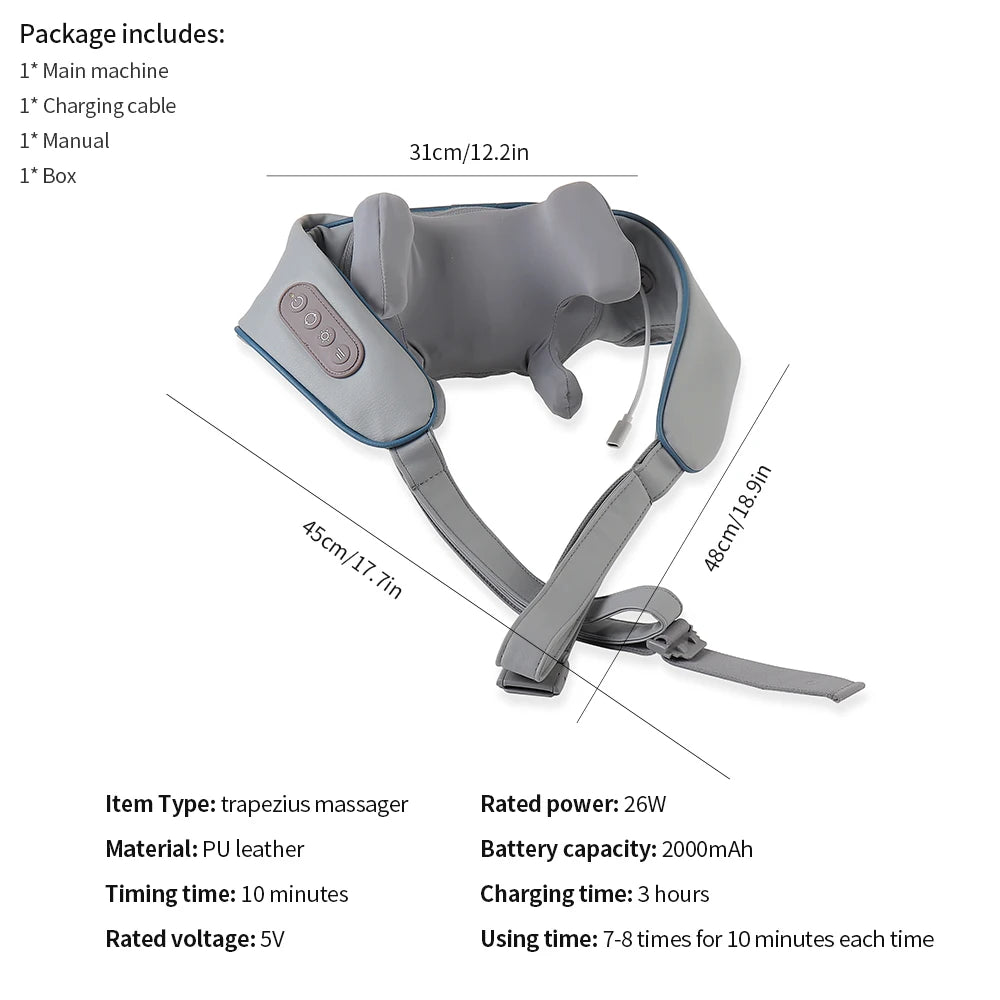 Neck And Back Massager