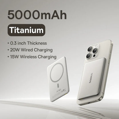 Baseus 5000Mah Magnetic Power 15W