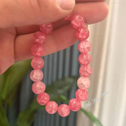 Pink Crystal Quartz Natural Stone